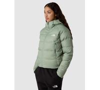 The North Face - Hyalite - Piumino con cappuccio color muschio ardesia-Verde XS