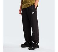 The North Face - Essential - Joggers oversize neri con logo-Nero XS