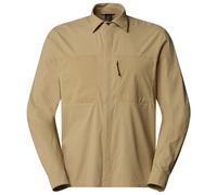 THE NORTH FACE NF0A8B53LK5 M L/S LIGHTRANGE Shirt T-Shirt Uomo Khaki Stone Taglia M