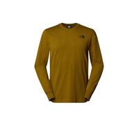 The North Face L/S Redbox Maglietta a Maniche Lunghe Senza Collo da Uomo Moss Green S