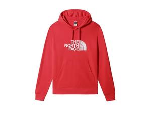 THE NORTH FACE Light Drew Peak Felpa con Cappuccio Iron Red XS