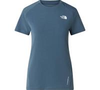 The North Face - T-shirt da escursionismo stretch e traspirante - W Lightning Alpine S/S Granite Grey per Donne - Taglia S - Grigio