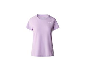 The north face lightning alpine women s purple t shirt