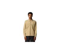 The north face lightrange beige men s long sleeve shirt