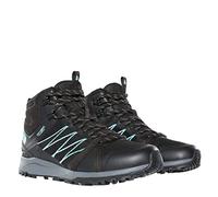 THE NORTH FACE - Scarpe Impermeabili Litewave Fastpack II da Donna - Altezza Caviglia Media, TNF Nero/Aqua Splash, 37