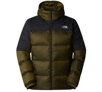 The North Face M Diablo Down Hoodie - giacca piumino - uomo L Green/Black man Dwr,Pfc-Free