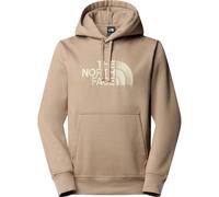 The North Face - Felpa con cappuccio da uomo - M Drew Peak Regular Hoodie Mushroom Grey Gravel per Uomo in Cotone - Taglia 130-141 - Beige