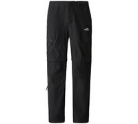 The North Face M Exploration Covertibile Regular Taprered - pantaloni zip-off - uomo 38 US Black man Pfc-Free,Dwr