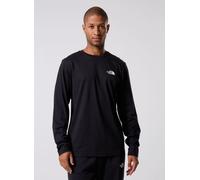 Maglia The North Face Simple Dome nero puro logo bianco - S