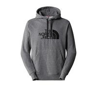 The North Face M Lt Drew Peak Po HD Felpa, Uomo, Tnfmediumgreyhtr/Tnfblack, M