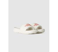 The North Face - M Never Stop Cush - Sliders bianche dune/rosso lava-Bianco 44.5