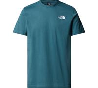 The North Face - T-shirt in Cotone - M SS Box Nse Celebration Tee Space per Uomo in Cotone - Taglia M - Blu