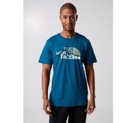 The North Face - M Ss Mountain Line Tee Blu - Abbigliamento M Blu