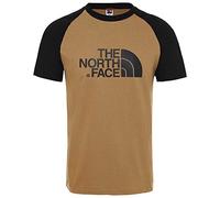 The North Face M SS Raglan Easy T-Shirt, Uomo, British Khaki, S