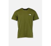 T-shirt The North Face Simple Dome manica corta verde oliva scuro - L