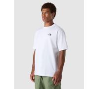 The North Face - M Tnf Adventure - T-shirt oversize a maniche corte bianco Tnf e rosso mandarino XS