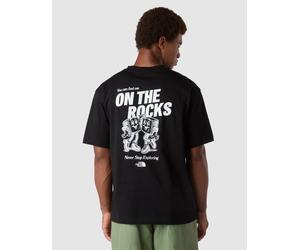 The North Face - M Weekend Rockin - T-shirt oversize a maniche corte nero TNF/bianco TNF M