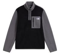 The North Face - Yumiori 1/4 Zip - Pullover in pile M nero/grigio