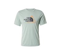 T-shirt The North Face Mountain Foundation manica corta verde chiaro - L