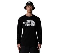 The North Face - Maglietta da Uomo Half Dome - Maniche Lunghe - TNF Black, M