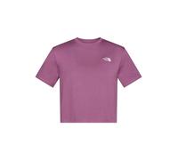 The North Face - Women's Evolution Simple Dome Crop Tee - T-shirt S lilla