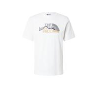 THE NORTH FACE Maglietta 'Mountain Line' beige / blu scuro / grigio / bianco Uomo THE NORTH FACE S