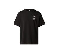 The North Face - T-shirt unisex nera con stampa "No Signal" sul retro-Nero L