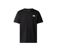 T-shirt The North Face Redbox manica corta nero logo rosso - M