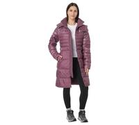 Giacca con cappuccio The North Face Metropolis granata donna - XS