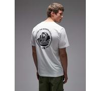 The North Face - Monte - T-shirt bianca con stampa sul retro-Bianco M