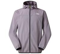 The North Face - Giacca da corsa stretch e traspirante - M Mountain Athletics Ushba Hooded Jacket Transcendent Grey per Uomo in Softshell - Taglia S - Grigio