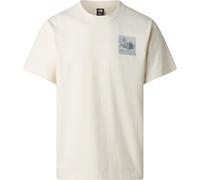 The North Face T-shirt Mountain Escape Relaxed manica corta unisex con stampa bianco S