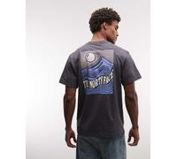 The North Face - Mountain Escape - T-shirt comoda grigia con stampa sul retro-Grigio M