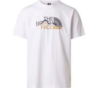 THE NORTH FACE Mountain Line Regular Short Sleeve Tee - Uomo - Bianco - Taglia M- modello 2027