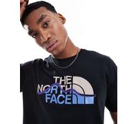 The North Face - Mountain Line - T-shirt nera-Nero M