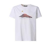 The North Face - Boy's Mountain Night Relaxed S/S Tee - T-shirt XL bianco