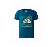THE NORTH FACE New Graphic Camicia Blue Moss/Lemon Yellow 164