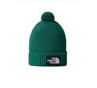 The North Face NF0A3FN3NL11 TNF Logo Box Pom Beanie Berretto Uomo Evergreen Taglia OS