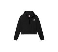 The North Face - Trend - Felpa con cappuccio taglio corto in pile nera-Black M