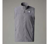 The North Face NF0A7SSLDYY1 Men’s 100 Glacier Vest - Eu Gilet sportivo Uomo TNF MEDIUM GREY HEATHER Taglia XS