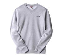 The North Face NF0A7X1IDYX1 M Simple Dome Crew TNF Maglia Lunga Uomo Light Grey Heather Taglia XL