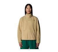 The North Face NF0A84IBLK51 W CRAGMONT Fleece 1/4 Snap Maglia Lunga Donna Khaki Stone Taglia S