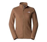 The North Face - 100 Glacier - Pile color caffellatte con zip-Marrone L