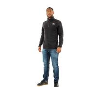 THE NORTH FACE NF0A855W4H0 M 100 Glacier 1/4 Zip - EU Maglia Lunga Uomo TNF Black-NPF Taglia S