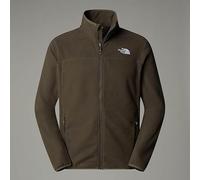 THE NORTH FACE NF0A855X21L M 100 Glacier Full Zip - EU Maglia Lunga Uomo New Taupe Green Taglia XS