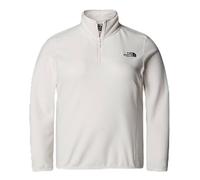 The North Face NF0A856UQLI W Plus 100 Glacier 1/4 Zip - EU Maglia Lunga Donna White Dune Taglia 2X