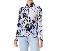 THE NORTH FACE NF0A859165U W 100 Glacier Printed 1/4 Zip - EU Maglia Lunga Donna Virtual Blue Trail Grid Taglia M