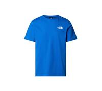 The North Face NF0A87NP16Y M S/S Box NSE Tee T-Shirt Uomo Hero Blue/TNF Black Taglia XS