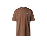 THE NORTH FACE NF0A87NR6IH M S/S Essential Oversize Tee T-Shirt Uomo Latte Taglia M