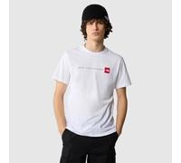 THE NORTH FACE NF0A87NSFN4 M S/S Never Stop Exploring Tee T-Shirt Uomo TNF White Taglia L